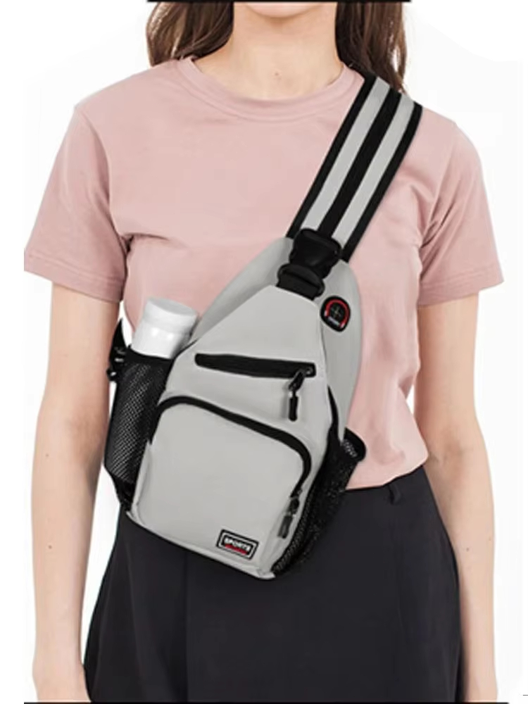 Mens Fashion Blog - Multi-pocket Casual Chest Bag Fashion Sling