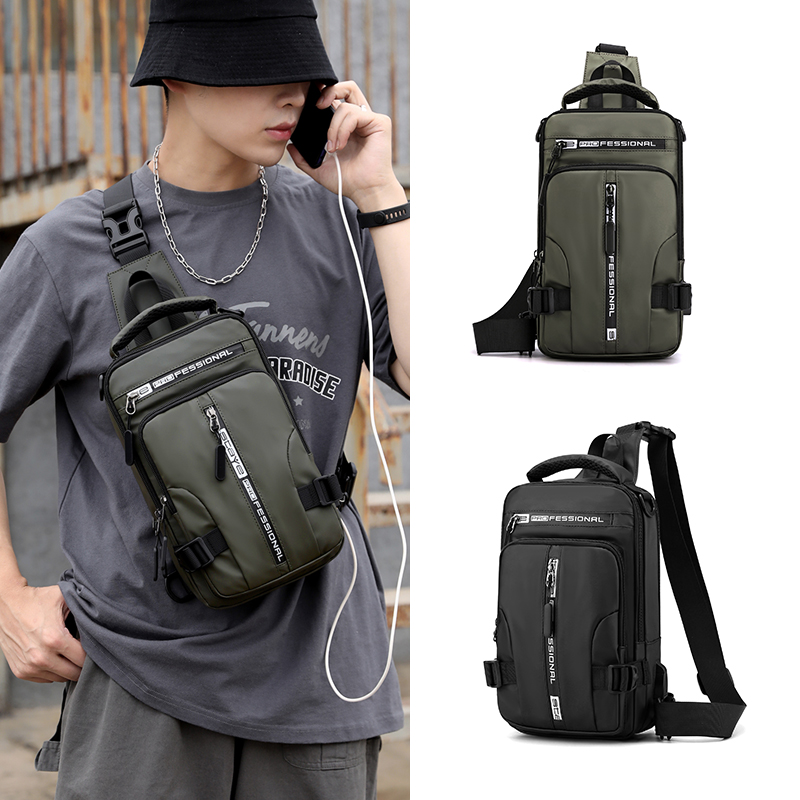 Mens Fashion Blog - Fashion Waterproof Chest Pack High Quality
