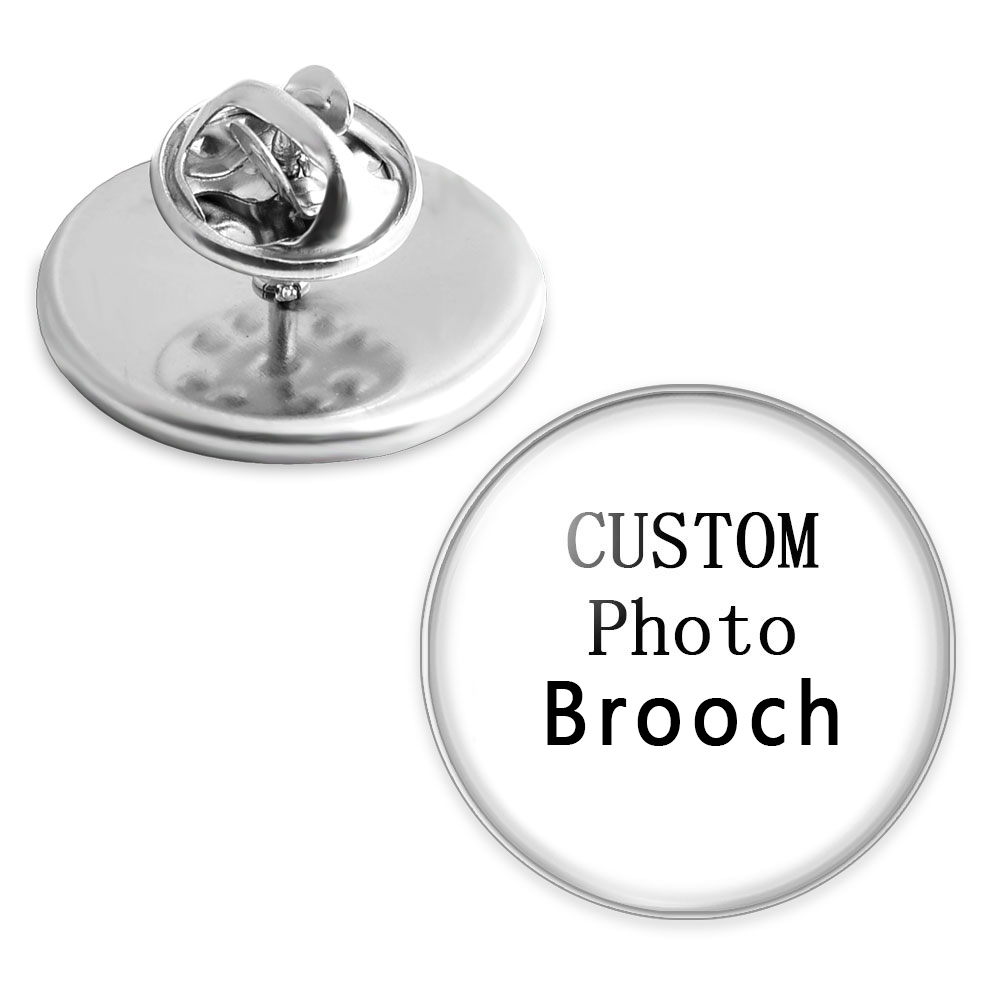 Mens Fashion Blog - Personalized Photo Custom pictures Brooches Men