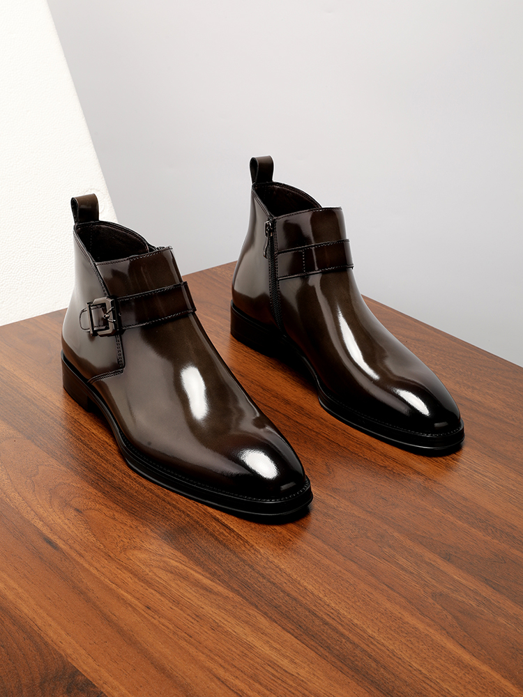 Men'S Fashion Formal - New Business Formal Chelsea Boots, First-layer