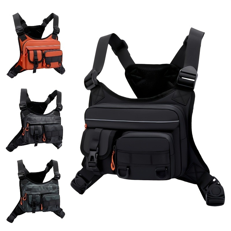 Mens Fashion Blog - Men's Chest Bag And Motorcycle Riding