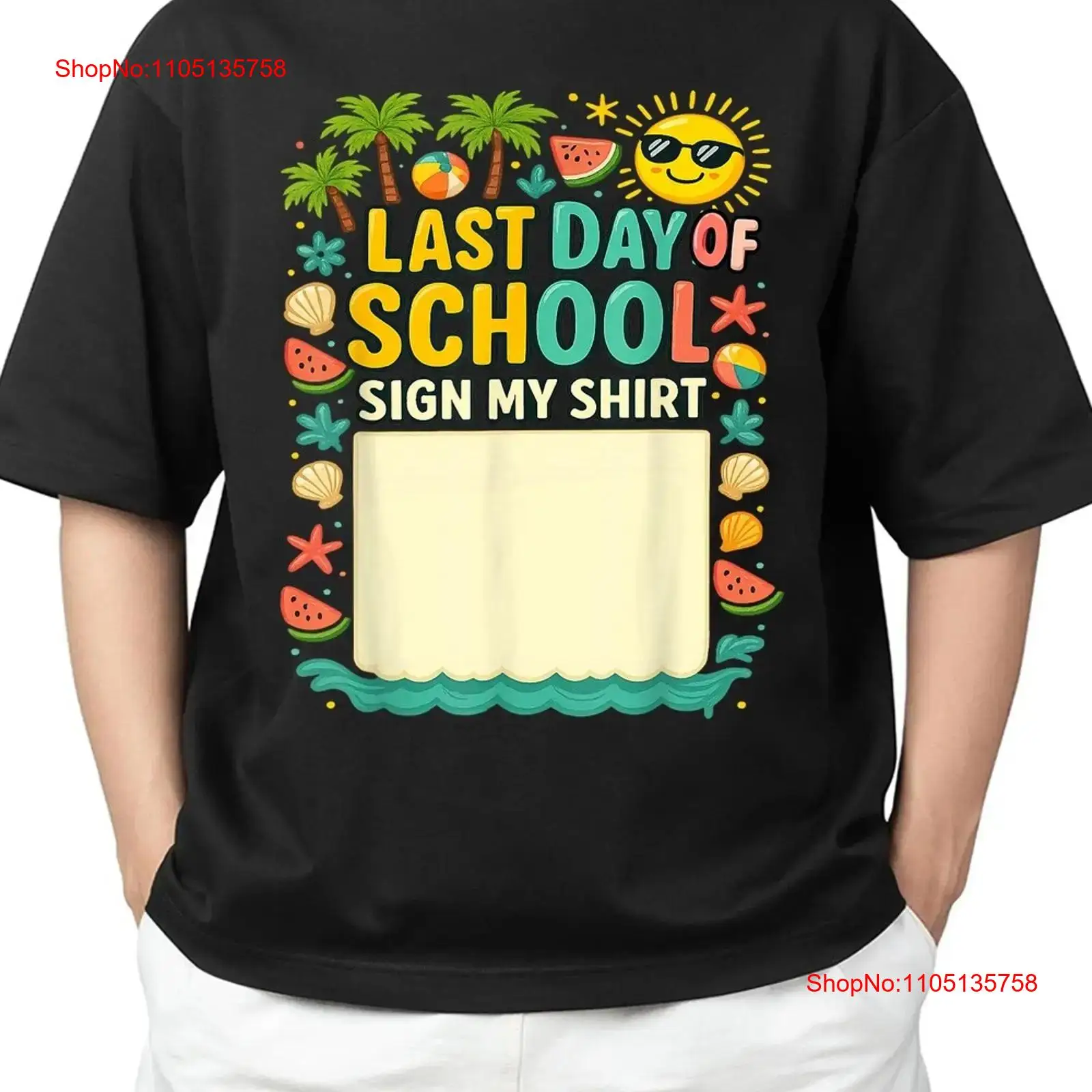 Men'S Fashion Today - Funny Last Day of School Sign