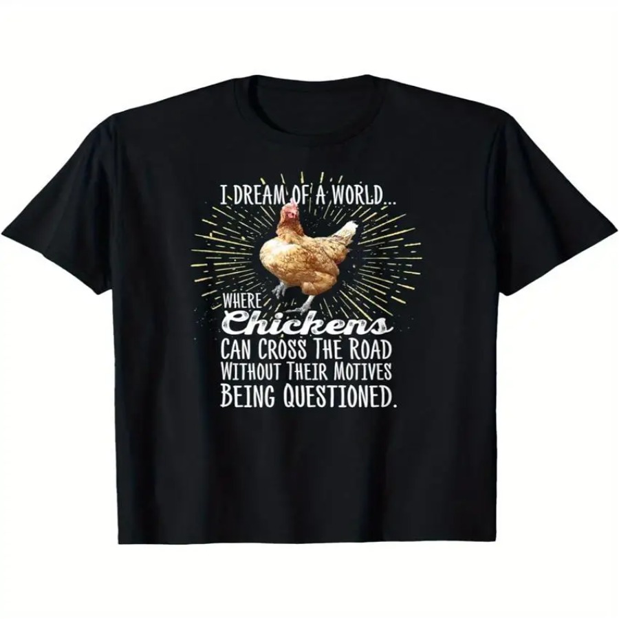 Men'S Fashion Questions - 【New Arrival】Funny Chicken 