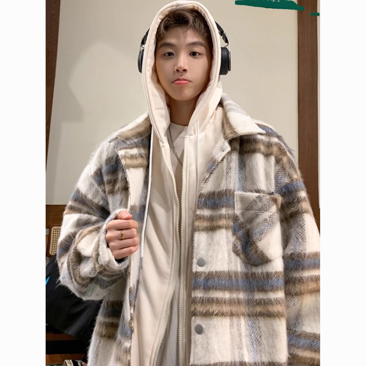 Mens Fashion Style Images - Wool Blend Zipup Mans Style Fashion
