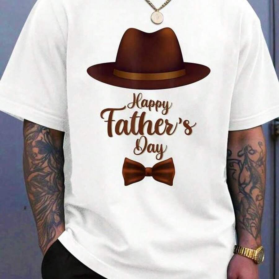 Men'S Fashion Today - Happy Fathers Day Hat And Bow
