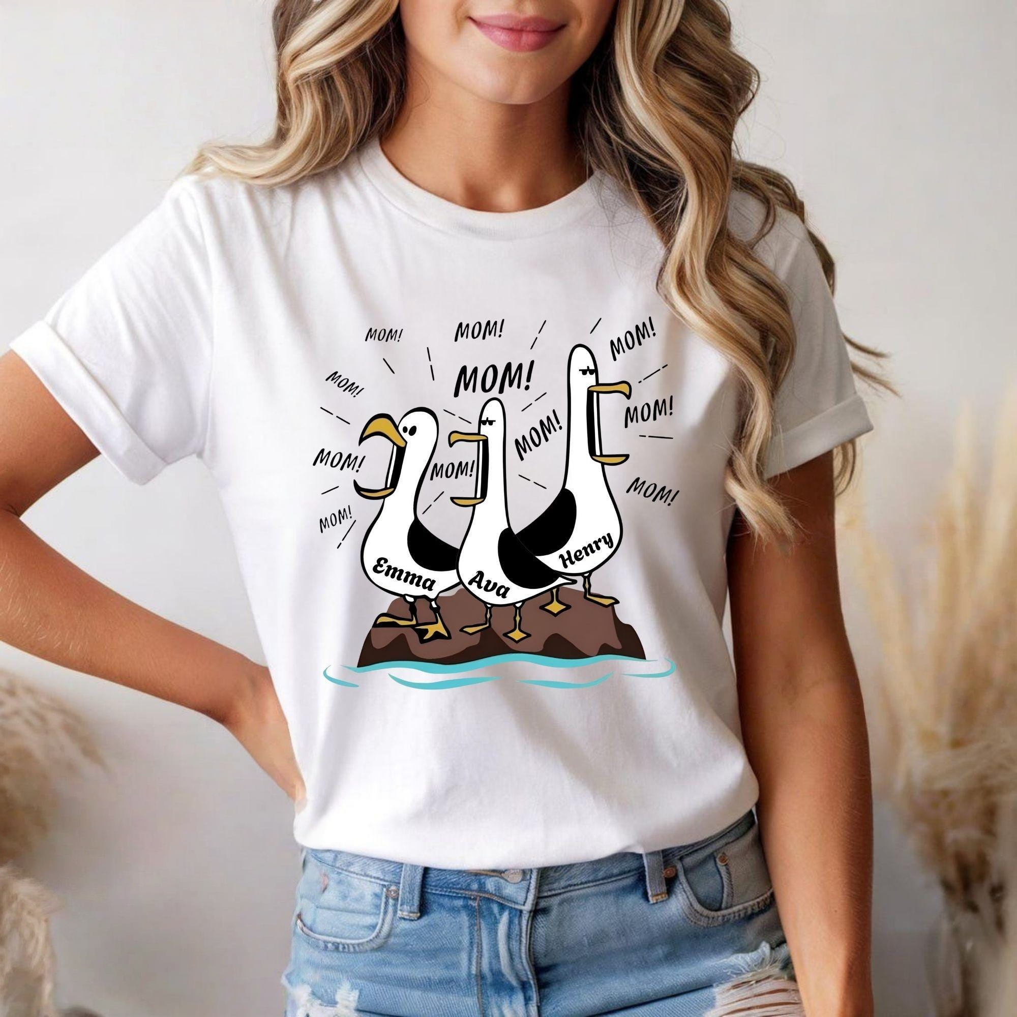 Men'S Fashion Today - Seagull Mom Mom Mom - New