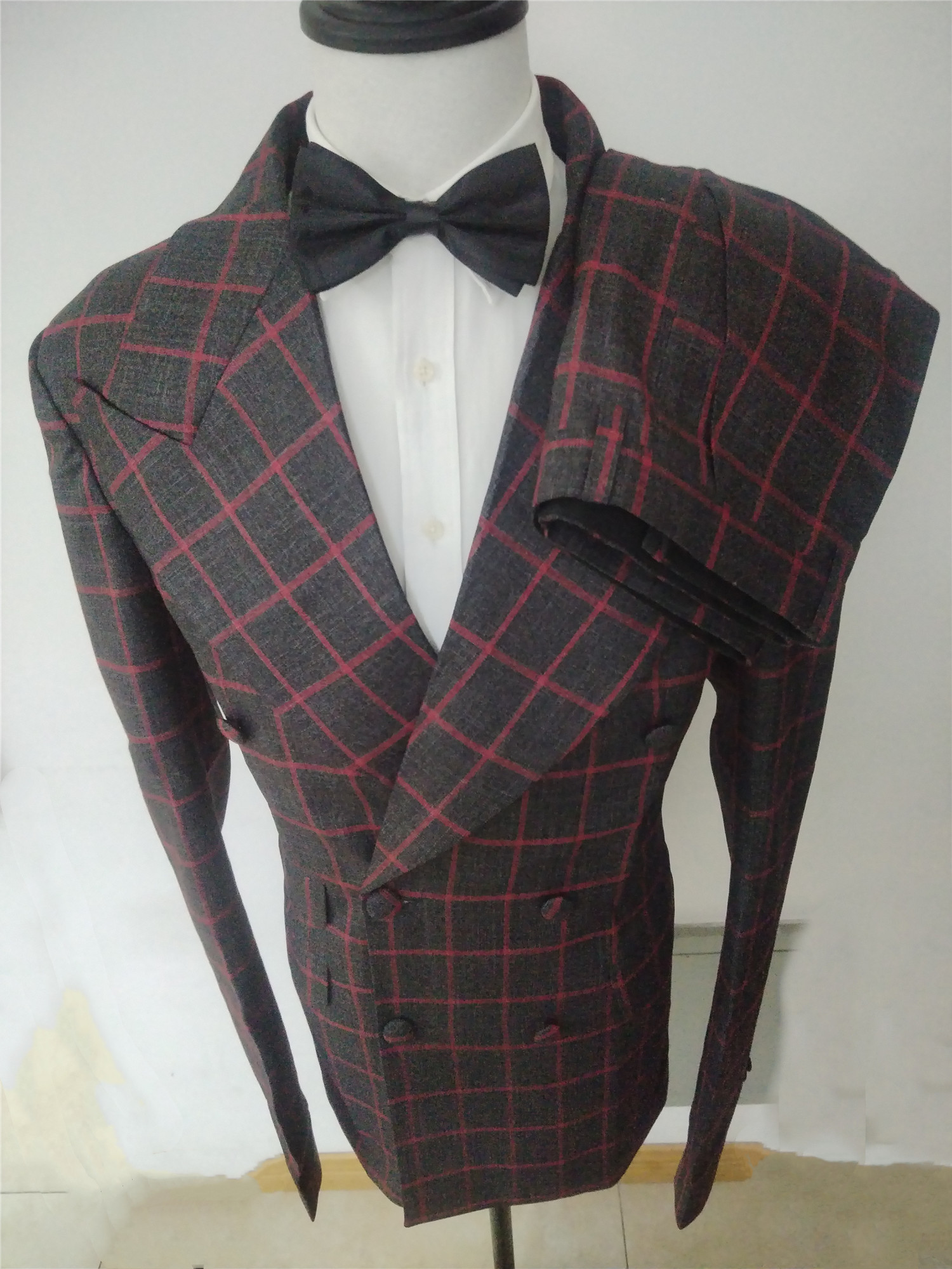 Mens Fashion Dark Grey Pants - Custom Latest Design Formal Wedding Suits