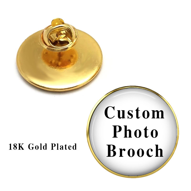Mens Fashion Blog - Personalized Photo Custom pictures Brooches Men