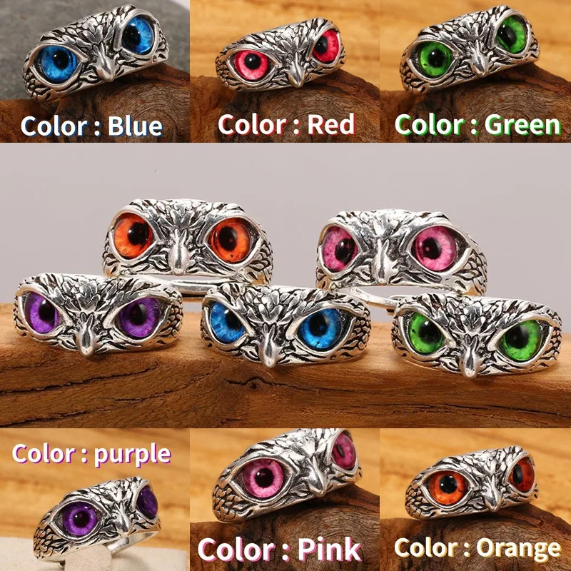 Charming Fashion Owl Ring Vint - Men'S Fashion Today incelemesi ve fiyatı
