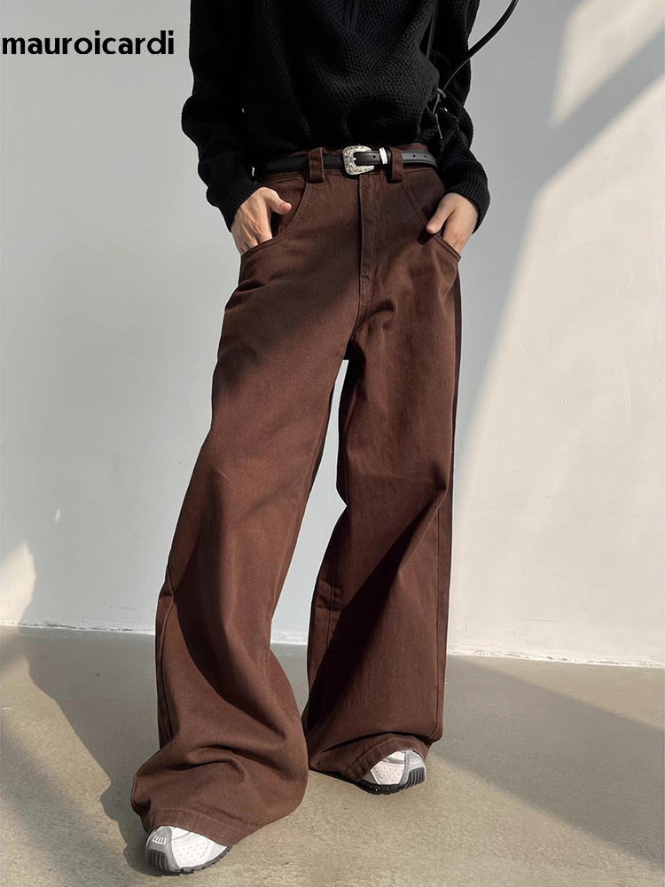 Mauroicardi Autumn Grey Flowy  - Mens Fashion Dark Grey Pants incelemesi ve fiyatı