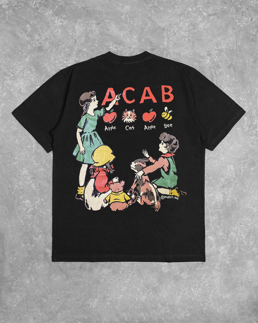 Retro style blue cartoon ACAB  - Mens Fashion Style Images incelemesi ve fiyatı