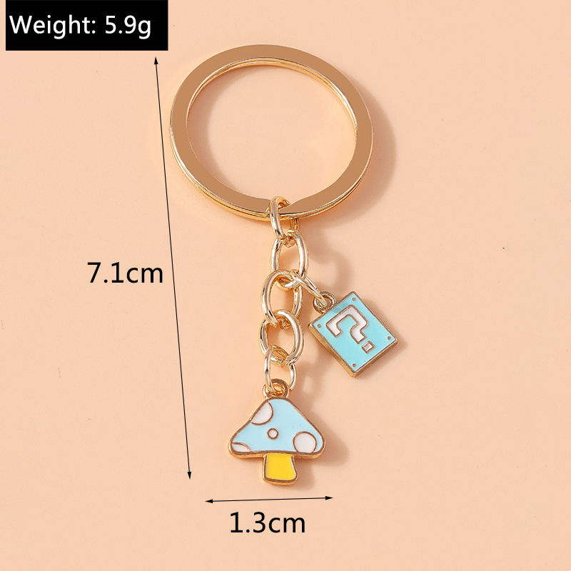 Cute Enamel Mushroom Keychain  - Men'S Fashion Questions incelemesi ve fiyatı