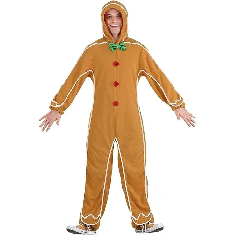Men Gingerbread Cookie Jumpsui - Mens Fashion Jumpsuit incelemesi ve fiyatı