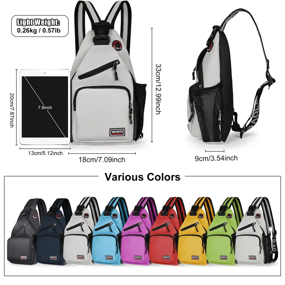 Multi-pocket Casual Chest Bag  - Mens Fashion Blog incelemesi ve fiyatı