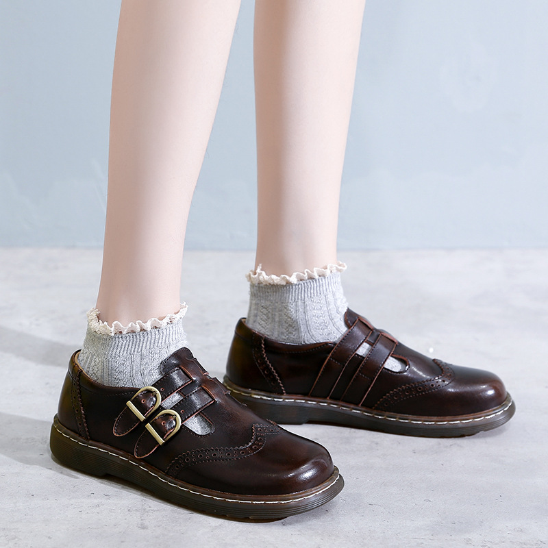 Vintage Classic Design Brown D - Oxford Shoes Brogue incelemesi ve fiyatı
