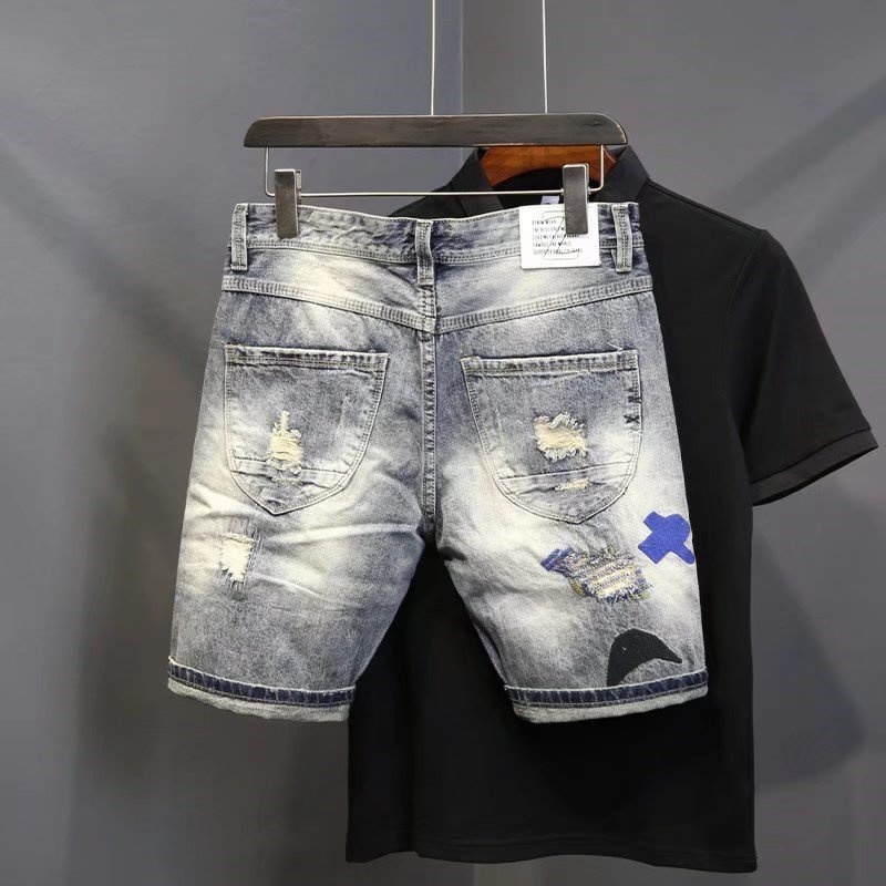 Summer Men's Fashion Scraped P - Men'S Fashion Loose Pants incelemesi ve fiyatı