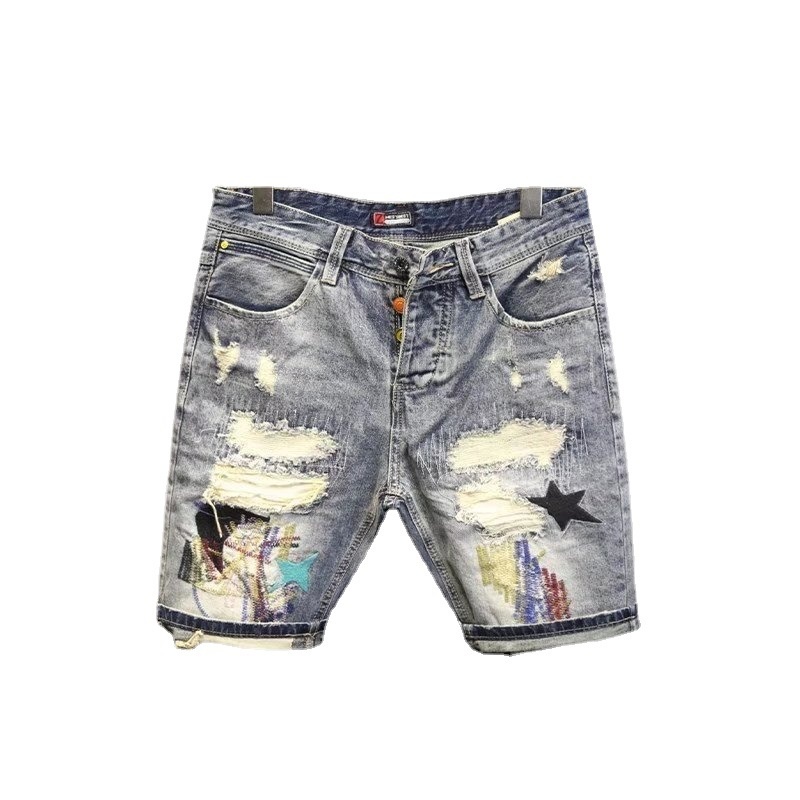 Summer Men's Fashion Scraped P - Men'S Fashion Loose Pants incelemesi ve fiyatı