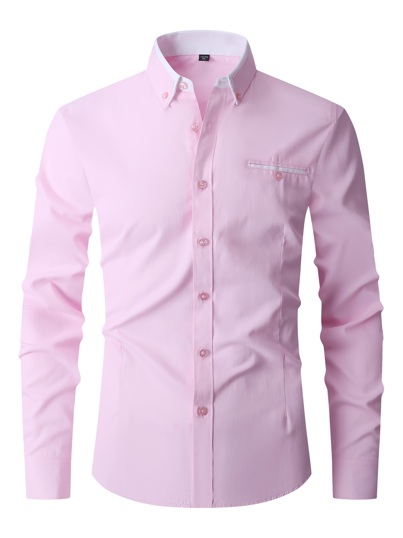 Men Formal Shirt Long Sleeve O - Men'S Fashion Formal incelemesi ve fiyatı