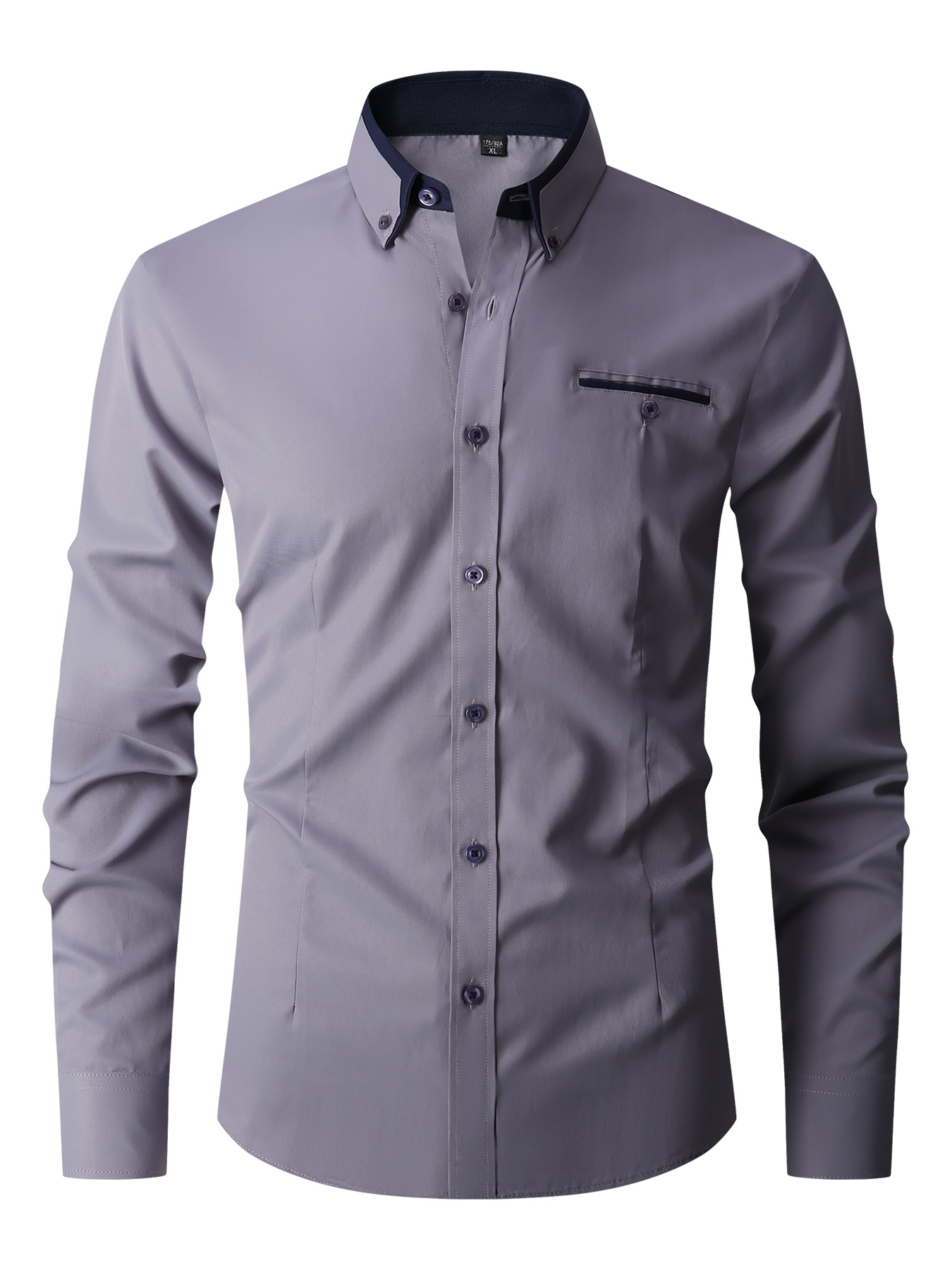 Men Formal Shirt Long Sleeve O - Men'S Fashion Formal incelemesi ve fiyatı
