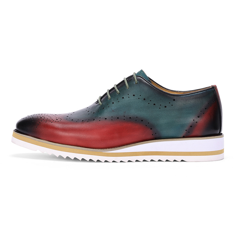 Luxury Men's Dress Shoes Genui - Oxford Shoes Brogue incelemesi ve fiyatı