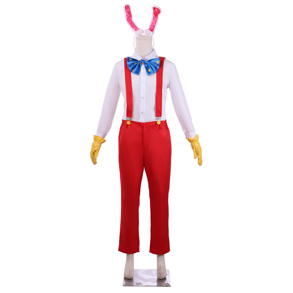 Roger Rabbit Cosplay Costume R - Mens Fashion Jumpsuit incelemesi ve fiyatı