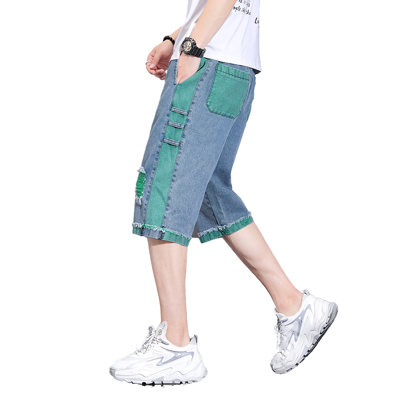 Men's Denim Shorts New Summer  - Men'S Fashion Loose Pants incelemesi ve fiyatı