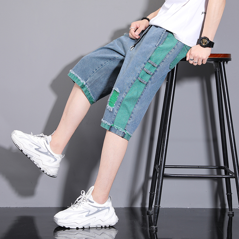 Men's Denim Shorts New Summer  - Men'S Fashion Loose Pants incelemesi ve fiyatı
