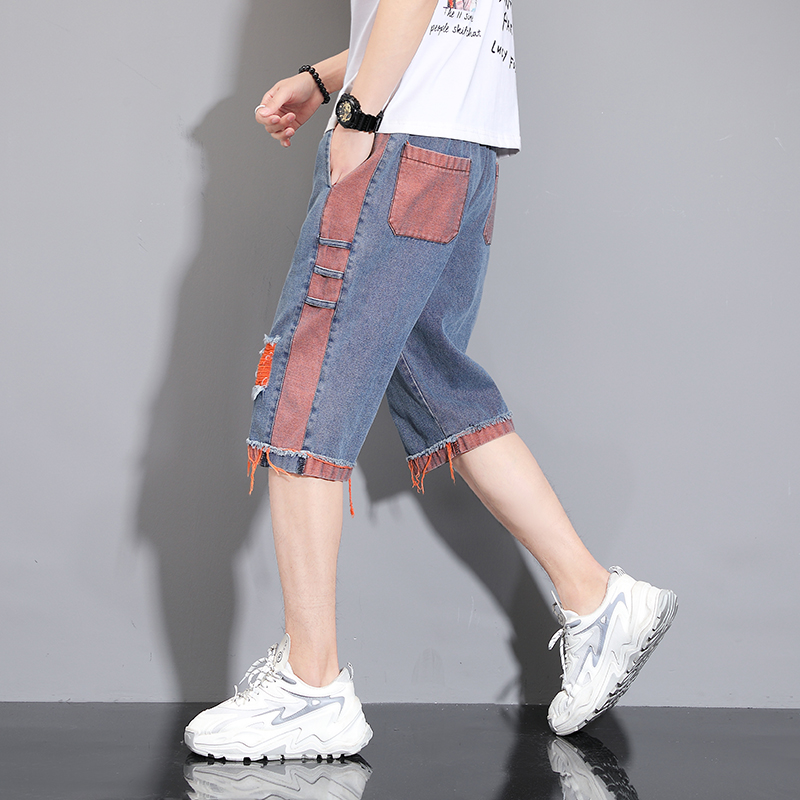 Men's Denim Shorts New Summer  - Men'S Fashion Loose Pants incelemesi ve fiyatı