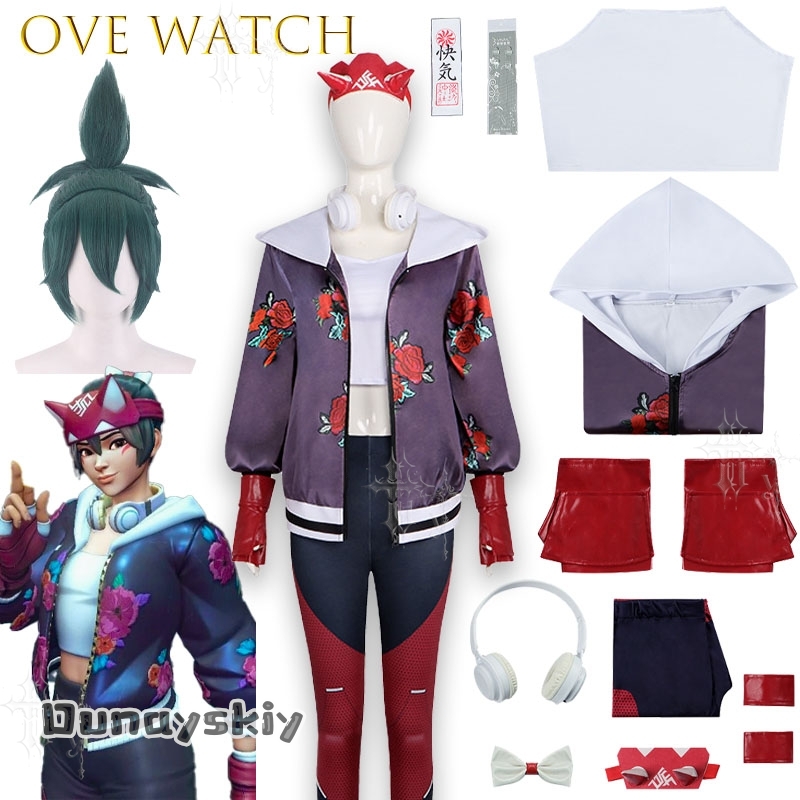 Game Kiriko Ove Atch OW Cospla - Mens Fashion Jumpsuit incelemesi ve fiyatı