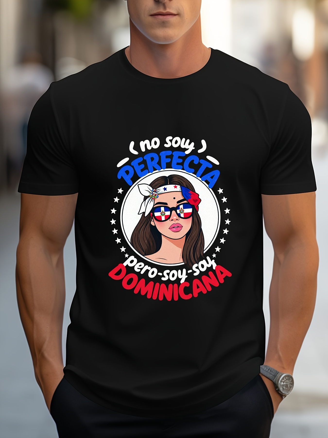 2026 Men'S Patterned Tee, Blac - Mens Fashion Style Images incelemesi ve fiyatı
