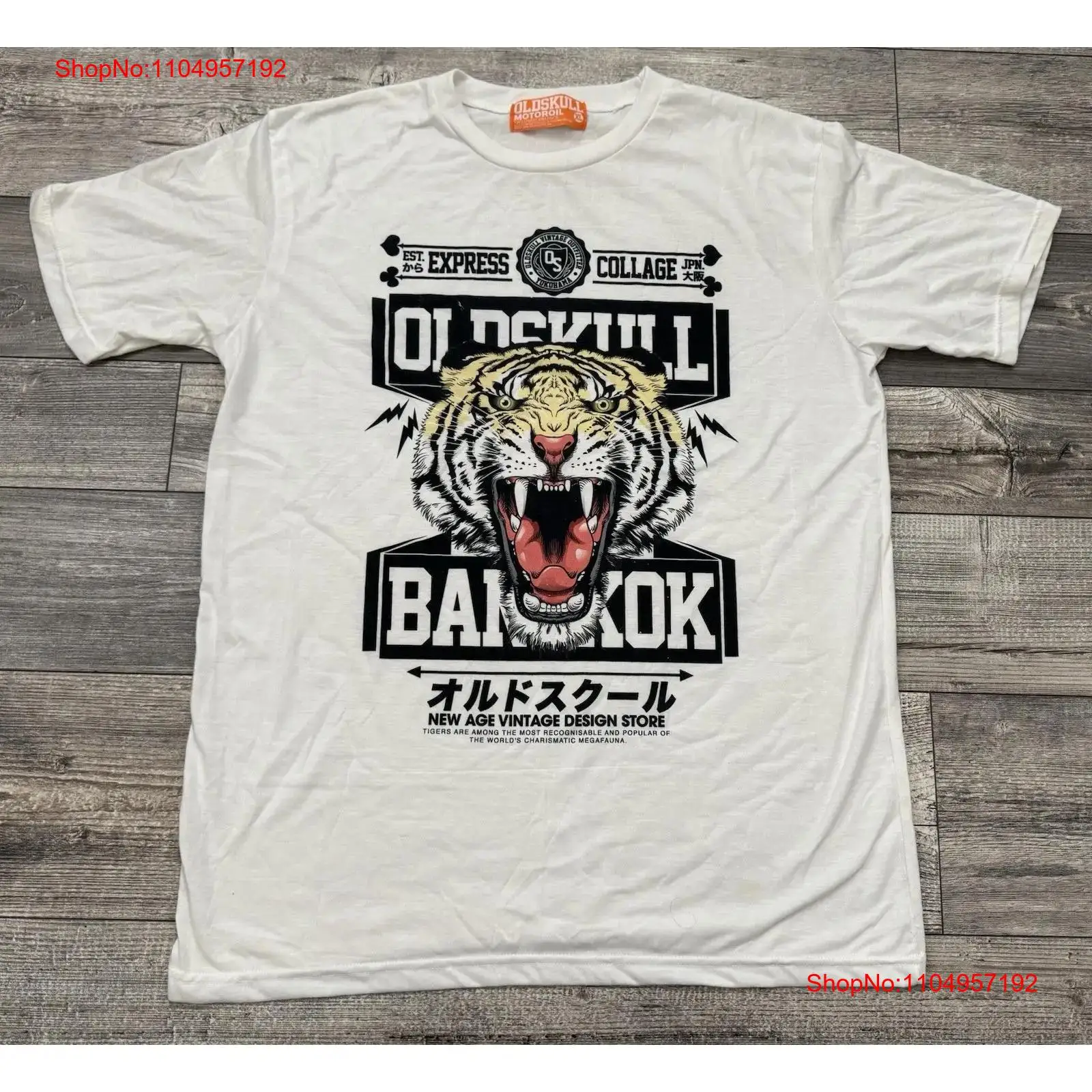 Oldskull Motor Oil T Shirt Men - Mens Fashion Bangkok incelemesi ve fiyatı