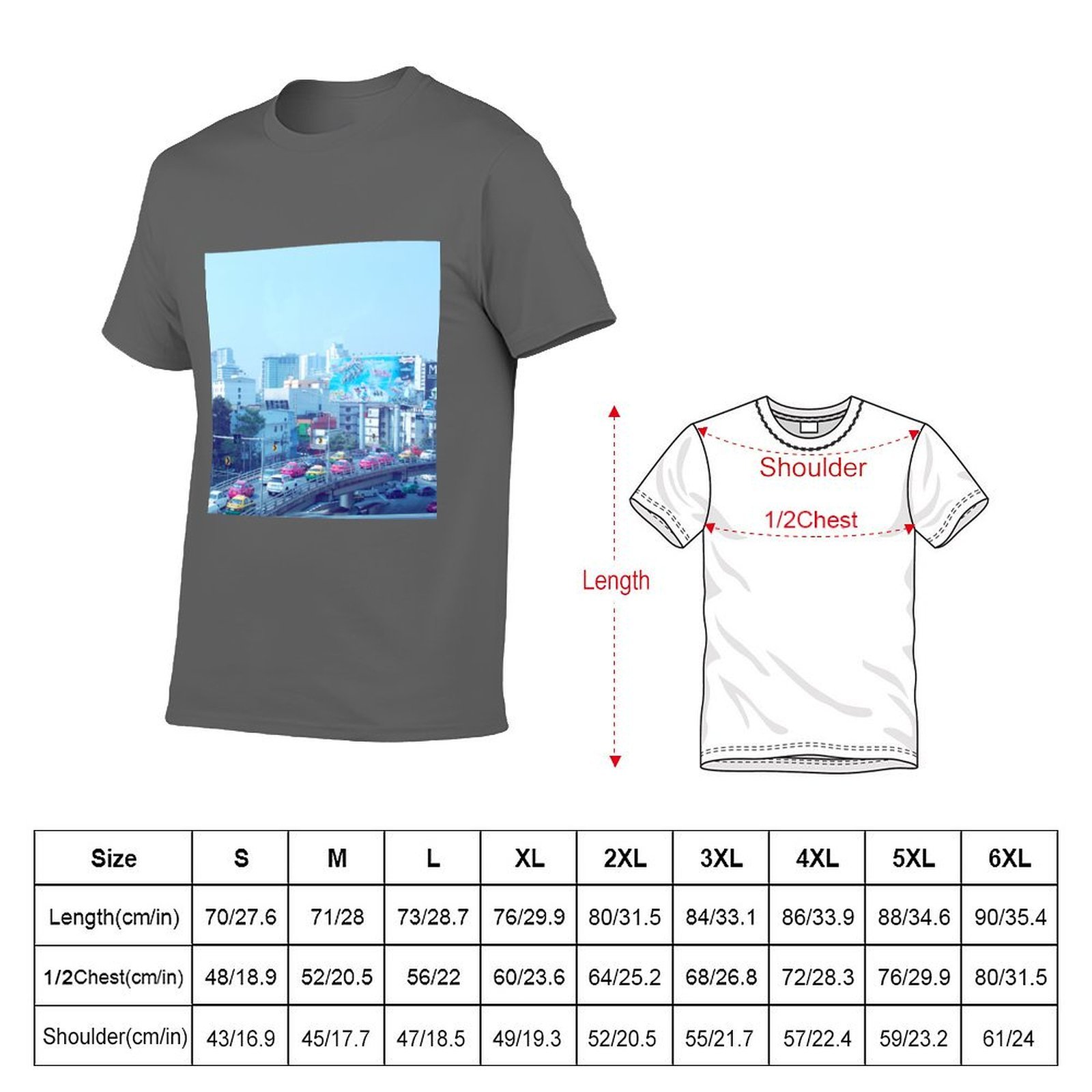 in Bangkok Traffic T-Shirt Fas - Mens Fashion Bangkok incelemesi ve fiyatı