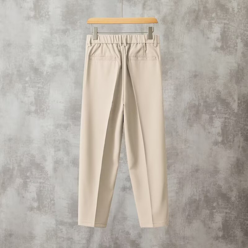 Fashion Men Baggy Concise Ankl - Mens Fashion Dark Grey Pants incelemesi ve fiyatı