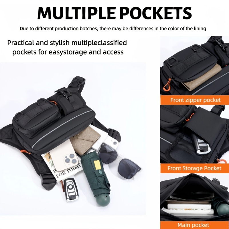 Men's Chest Bag And Motorcycle - Mens Fashion Blog incelemesi ve fiyatı