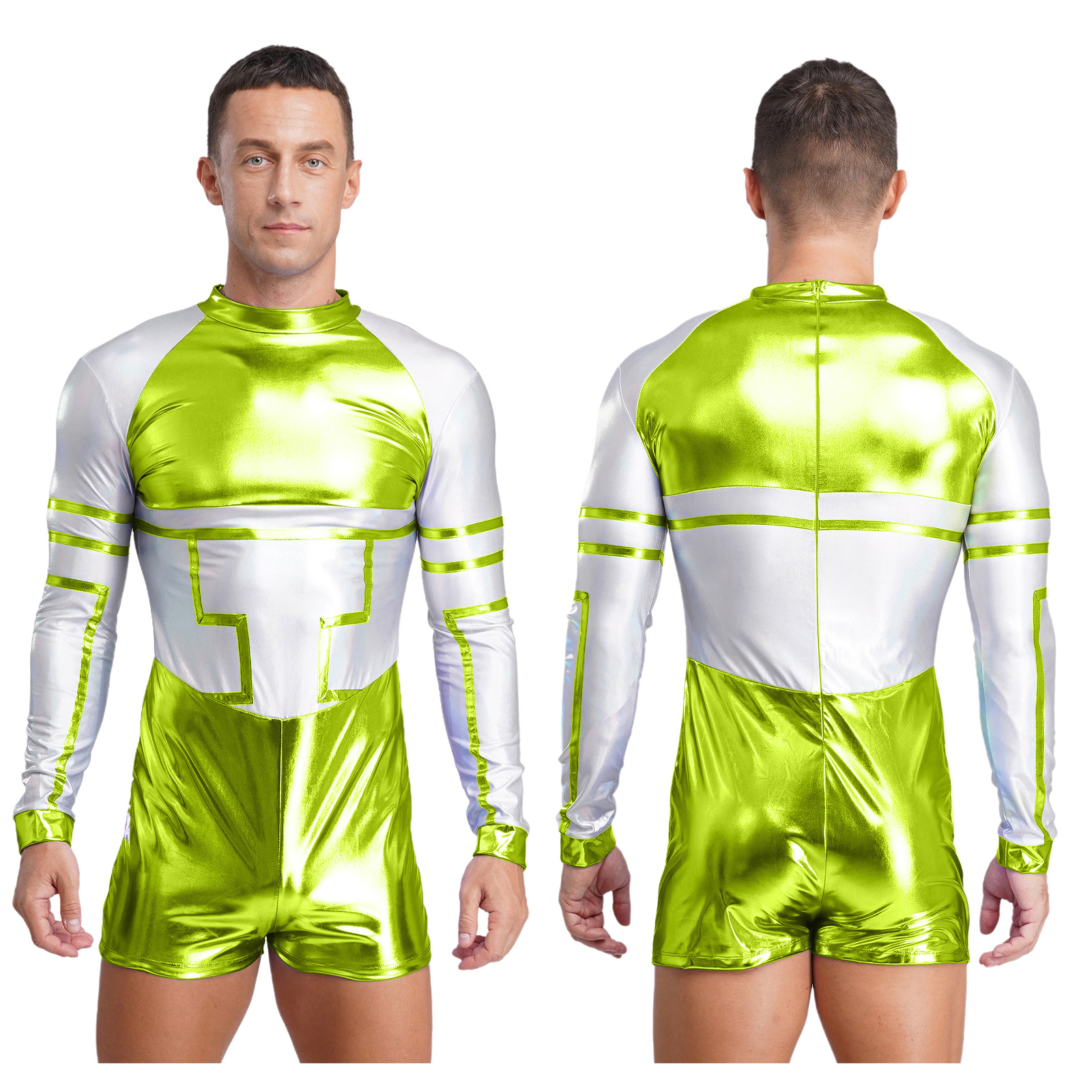 Mens Halloween Carnival Alien  - Mens Fashion Jumpsuit incelemesi ve fiyatı