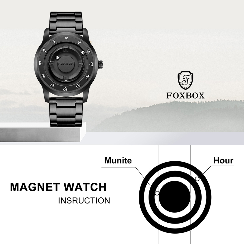LIGE FOXBOX Fashion Man Magnet - Mens Fashion Blog incelemesi ve fiyatı
