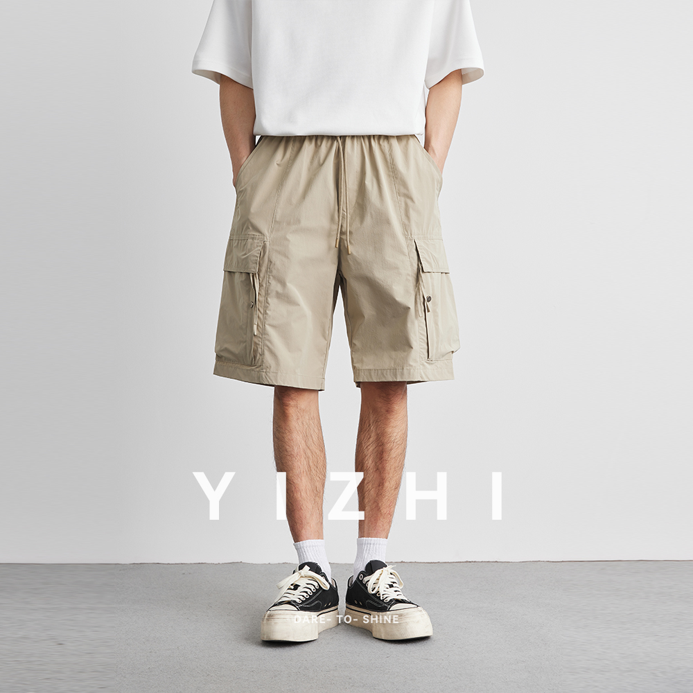 Summer Solid Color Work Pocket - Men'S Fashion Loose Pants incelemesi ve fiyatı