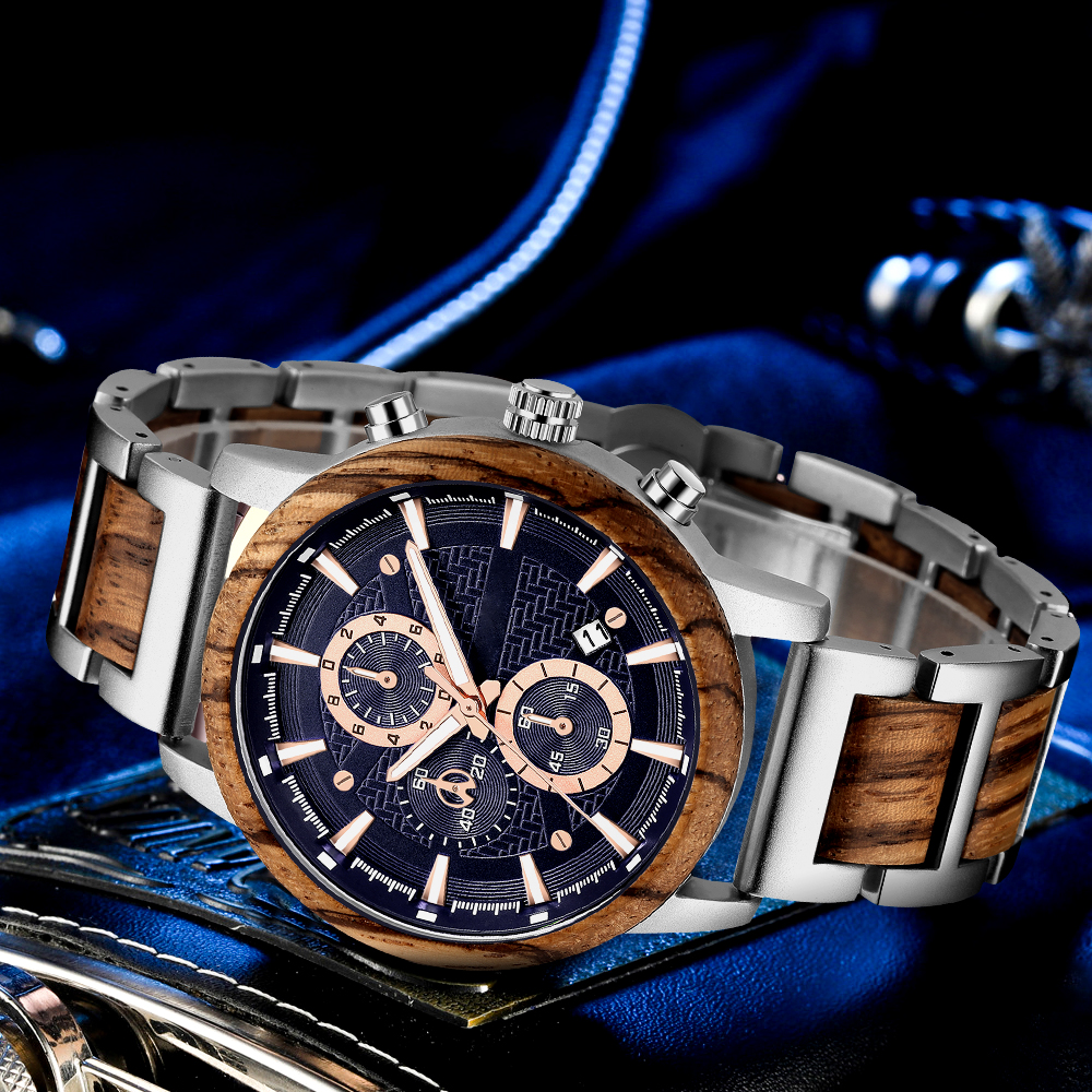 Alloy & Wood Combined Strap Wa - Mens Fashion Combination incelemesi ve fiyatı