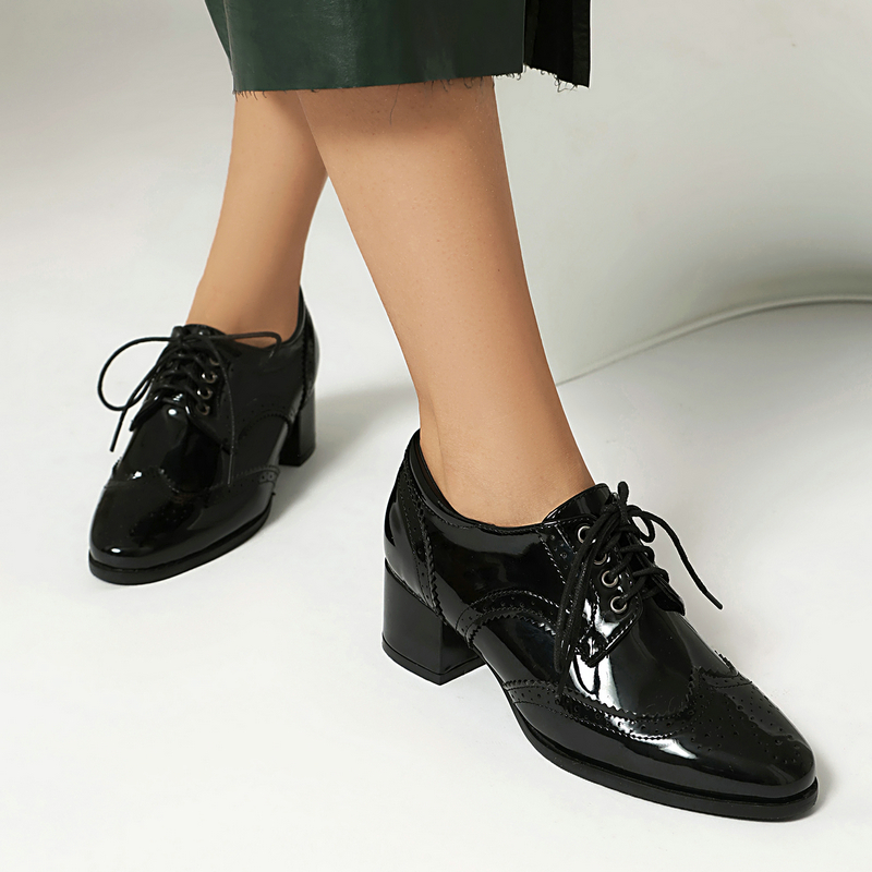 Metallic Silver Shimmery Women - Oxford Shoes Brogue incelemesi ve fiyatı