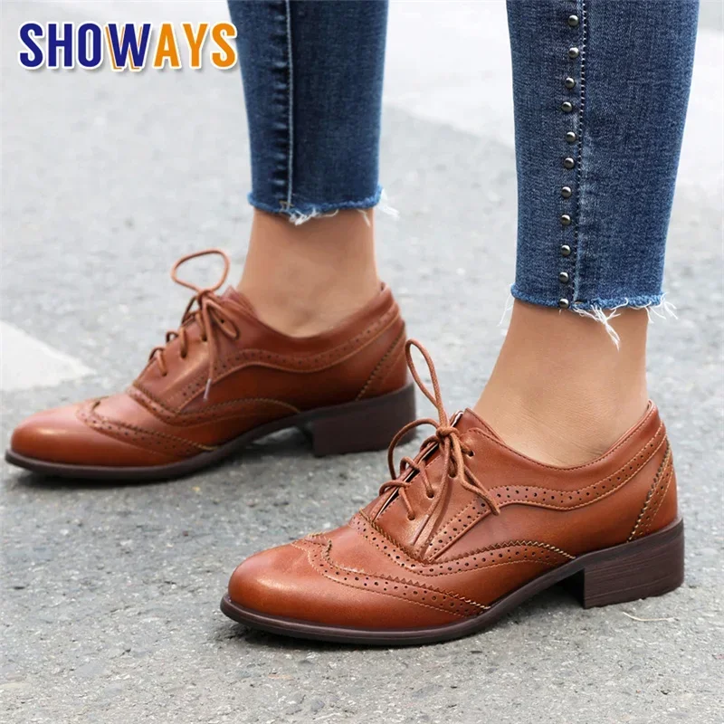 British Flats Women Oxfords Mi - Oxford Shoes Brogue incelemesi ve fiyatı