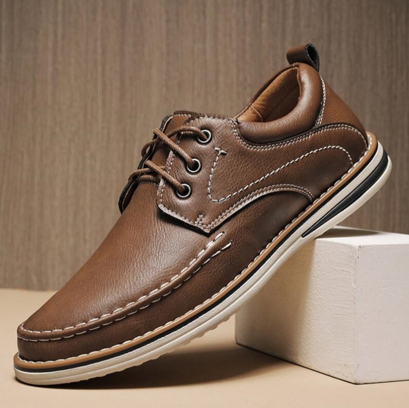 Genuine Leather Men Dress Shoe - Oxford Shoes Brogue incelemesi ve fiyatı