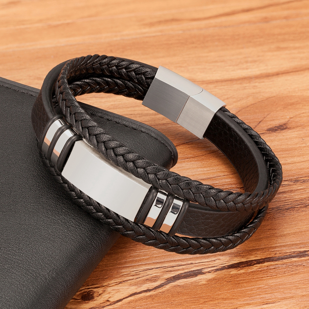 XQNI Multilayer Woven Leather  - Mens Fashion Combination incelemesi ve fiyatı
