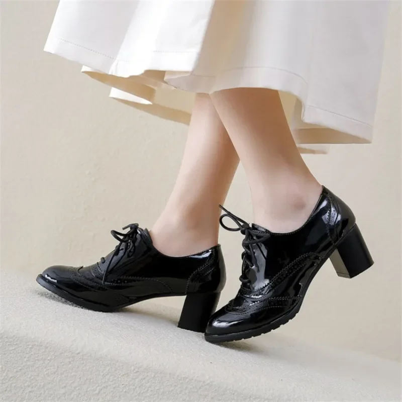 British Women's Oxfords Blue R - Oxford Shoes Brogue incelemesi ve fiyatı