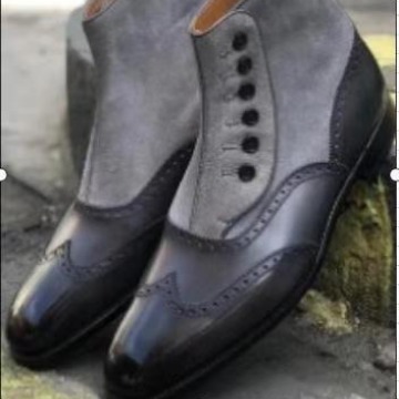 Men's Leather Suede Chelsea Bo - Men'S Fashion Formal incelemesi ve fiyatı