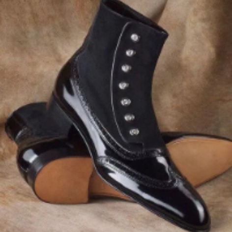 Men's Leather Suede Chelsea Bo - Men'S Fashion Formal incelemesi ve fiyatı