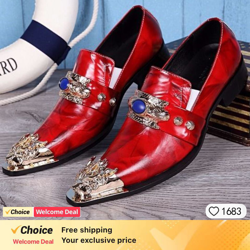 Men's Shoes Italian Style Poin - Oxford Shoes Brogue incelemesi ve fiyatı