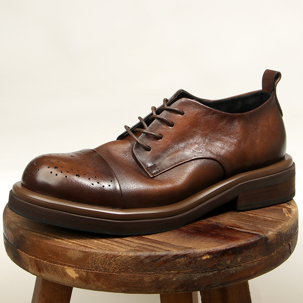 Top Quality Genuine Leather Me - Oxford Shoes Brogue incelemesi ve fiyatı