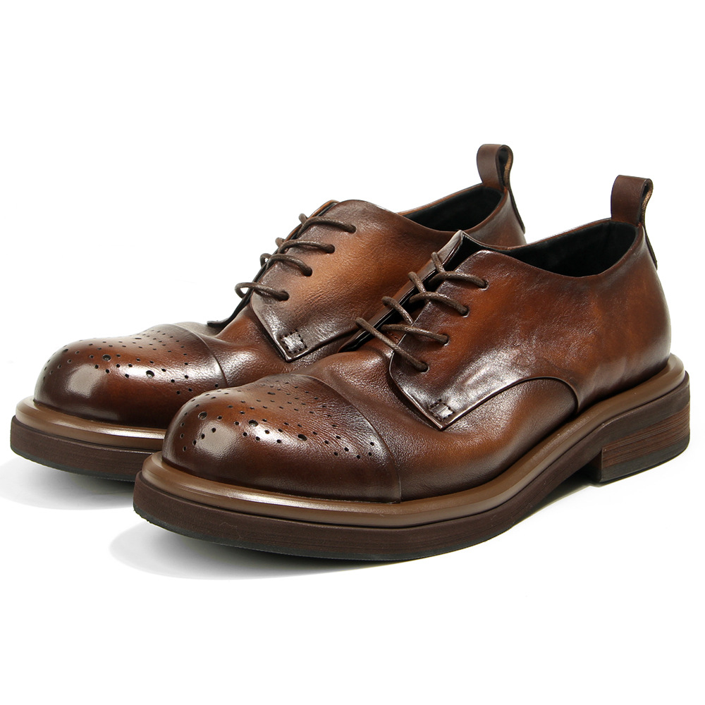 Top Quality Genuine Leather Me - Oxford Shoes Brogue incelemesi ve fiyatı