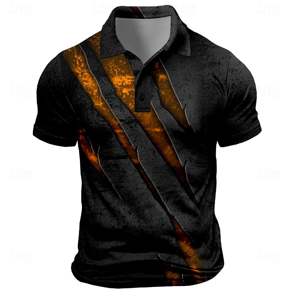 Vintage Men's Polo Shirt Scrat - Men'S Fashion Golf Clothing incelemesi ve fiyatı