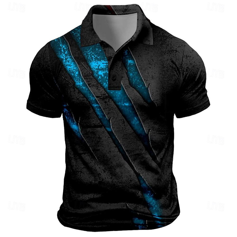 Vintage Men's Polo Shirt Scrat - Men'S Fashion Golf Clothing incelemesi ve fiyatı